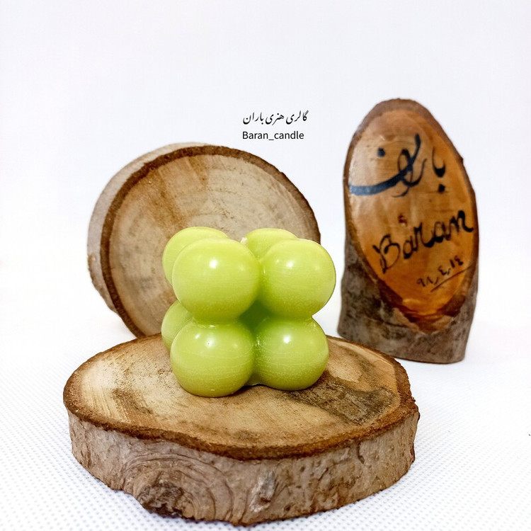 شمع دست ساز روبیک 4.5 سانت کد 53