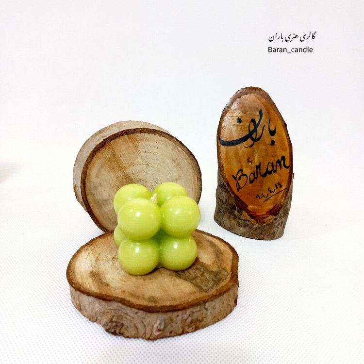 شمع دست ساز روبیک 4.5 سانت کد 53