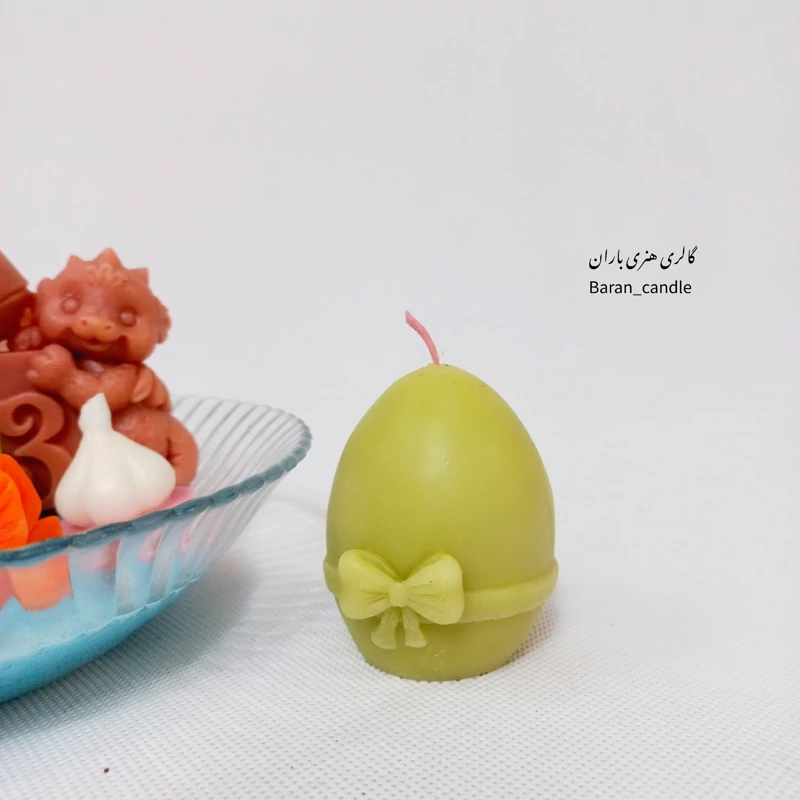 شمع عید تخم مرغ هفت سین 8 سانت