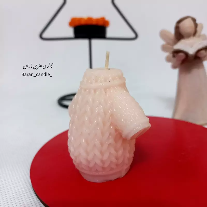 شمع دست ساز بولیز 6 سانت