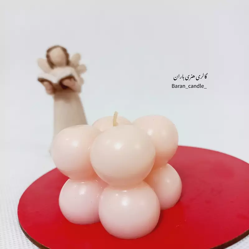 شمع دست ساز روبیک 4.5 سانت