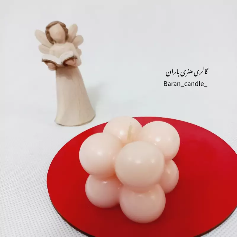 شمع دست ساز روبیک 4.5 سانت