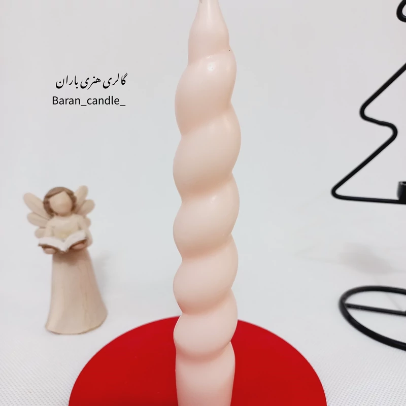 شمع دست ساز پیچ 20 سانت