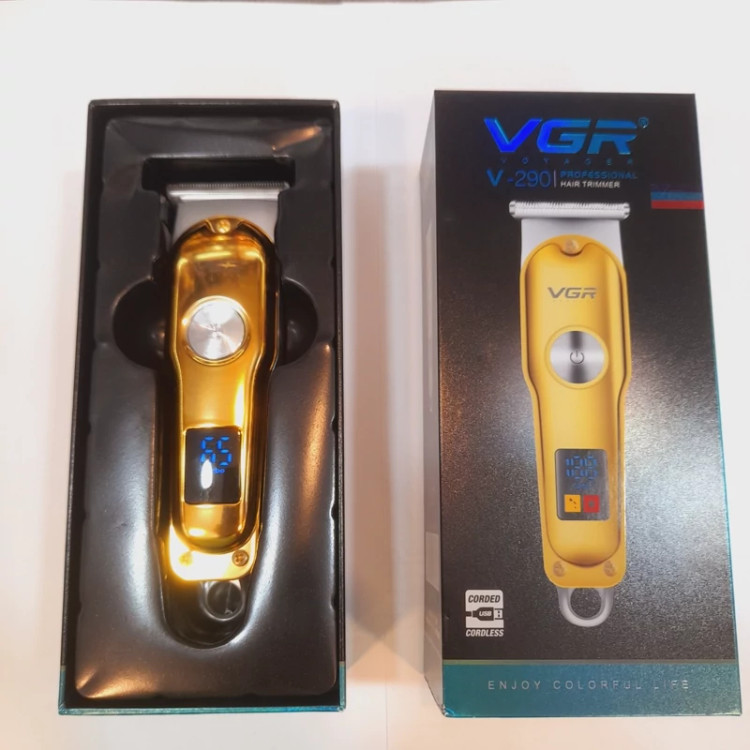خط زن ریش تراش وی جی ار VGR 290 یک سال گارانتی شارژی