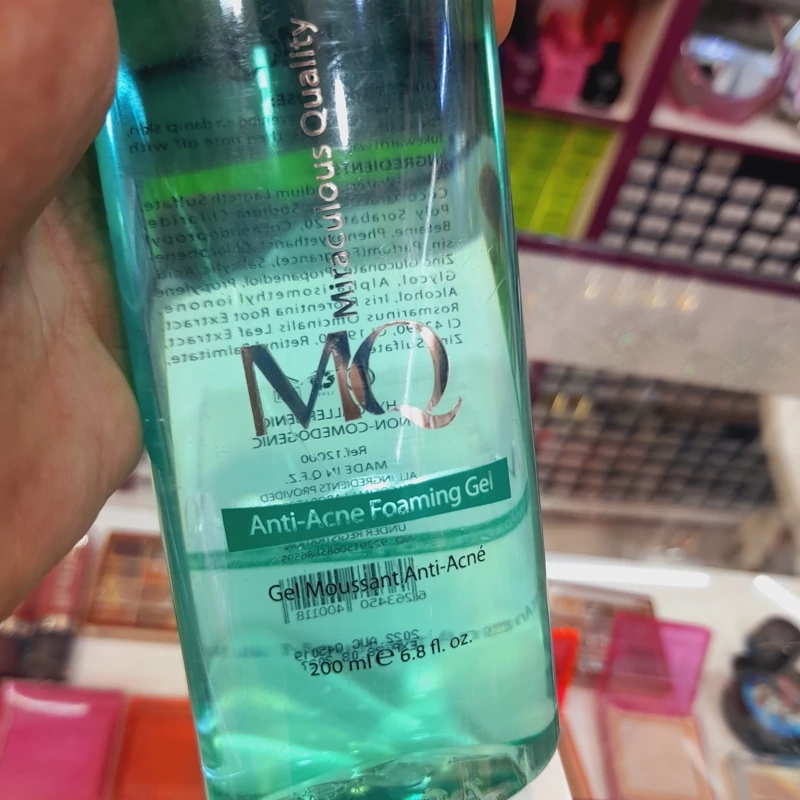 فوم ژل شستشو صورت MQ ضد جوش ام کیو