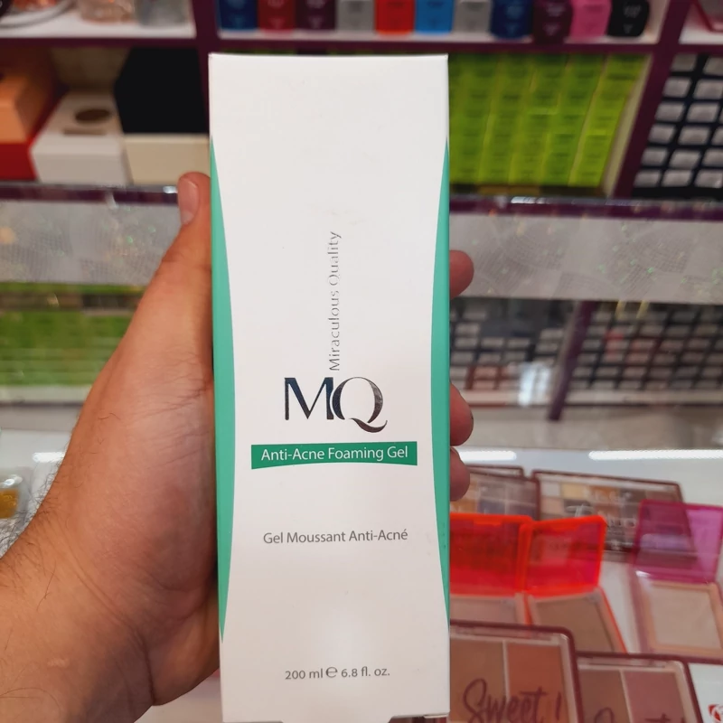 فوم ژل شستشو صورت MQ ضد جوش ام کیو