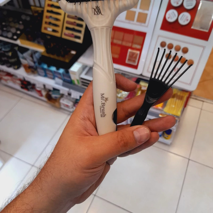 برس مو مستر براش فلزی کد 3