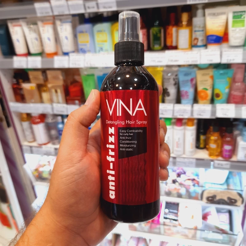 اسپری گره باز کن وینا 250 میل ضد وز Anti frizz