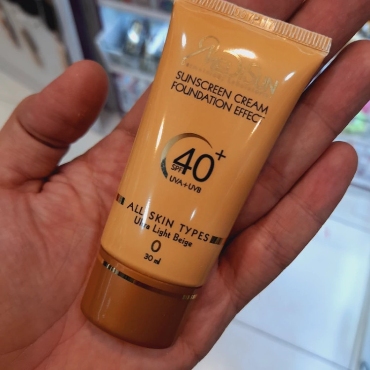 کرم ضد افتاب مدیسان انواع پوست رنگی بژ خیلی روشن شماره 0 حجم 30 میل SPF40