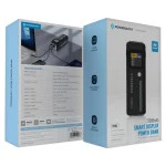 پاوربانک هوشمند 27000 میلی آمپر 140 وات پاورولوژی Powerology 27000mAh Smart Display Power Bank PPBCHA83