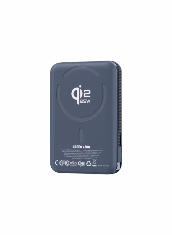 پاوربانک گرین لاین 10000mAh مدل Wellington با شارژ سریع 35W