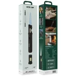 فندک اتمی و چراغ قوه گرین لاین مدل Jet Lighter X GNJTLXGSTRCHBK