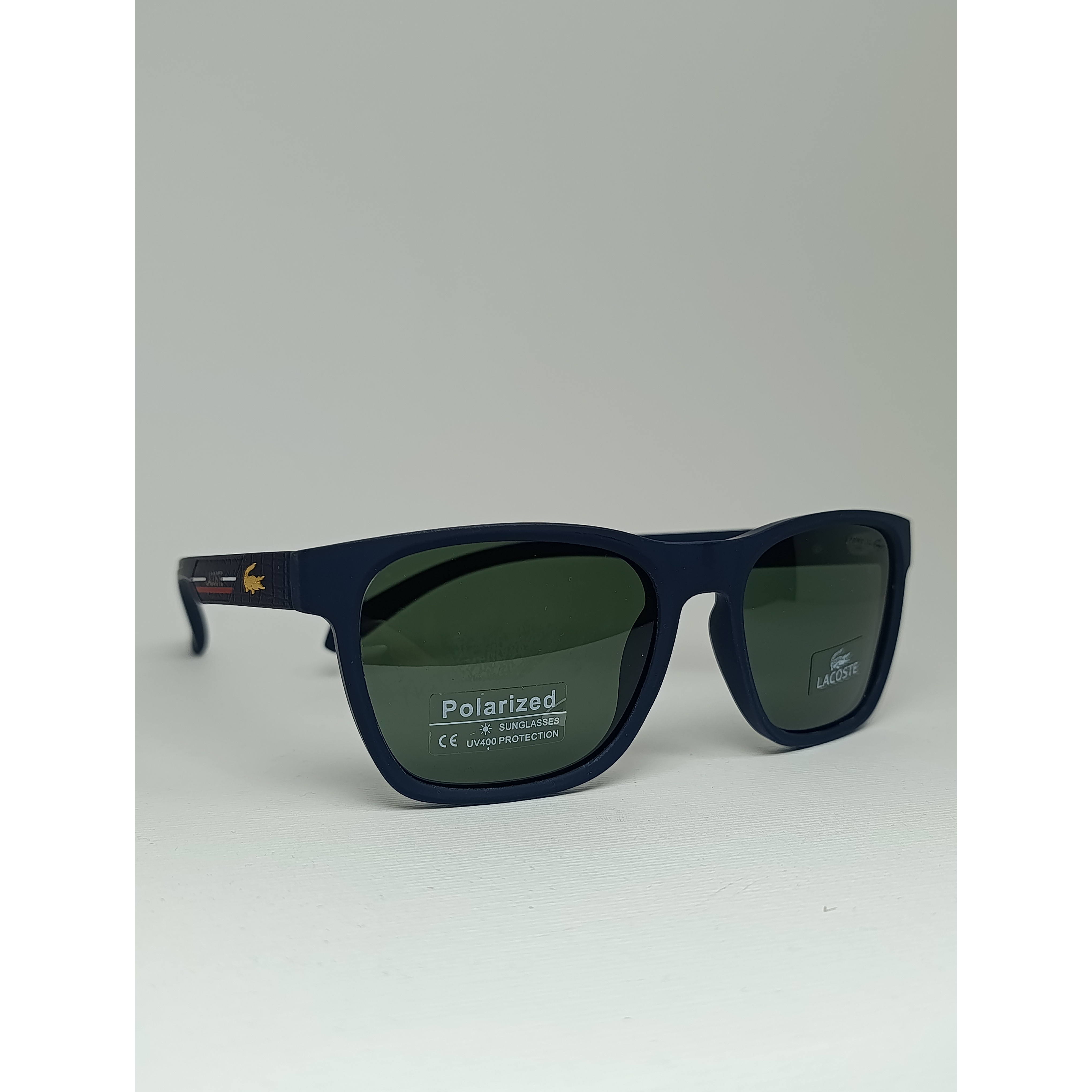 عینک آفتابی مردانه کائوچو مربعی lacoste