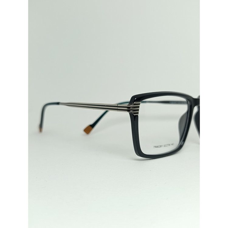 عینک طبی مردانه porsche design مربعی مشکی