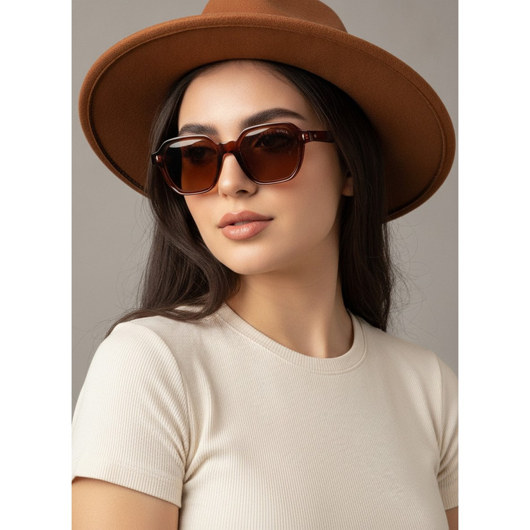 عینک آفتابی زنانه گرد vehla