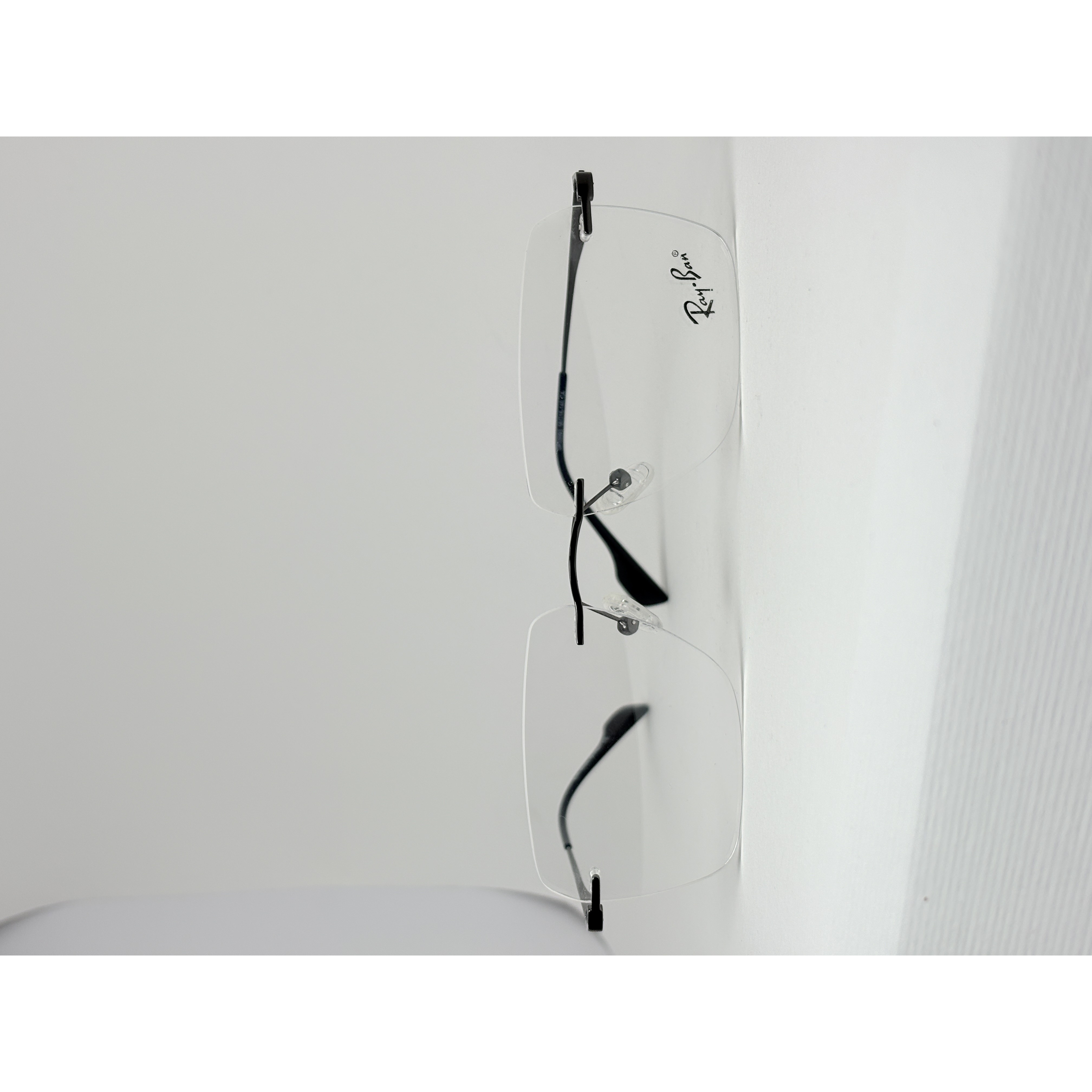 عینک طبی کاور دار مگنتی مردونه بدون فریم rayban