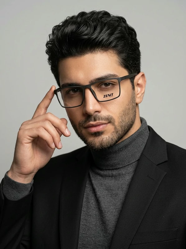 عینک طبی مردانه zenit مستطیلی
