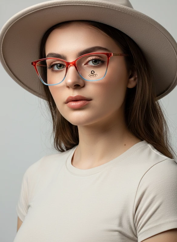 عینک طبی زنونه گربه ای فانتزی owenn