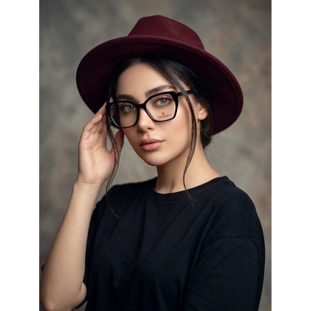 عینک طبی زنانه trussardi نیمه گربه ای