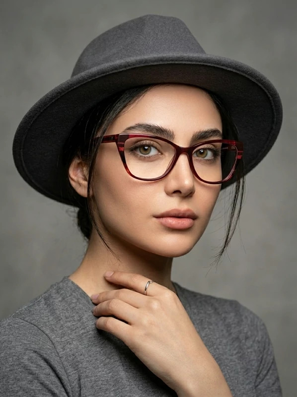عینک طبی زنانه zenit گربه ای