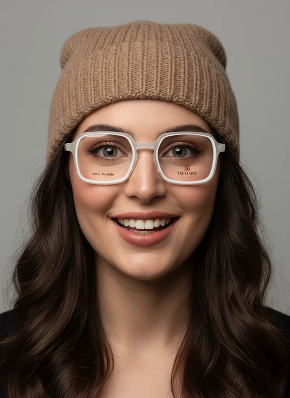عینک طبی زنانه trussardi مربعی خاص