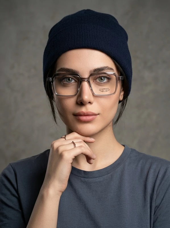 عینک طبی زنانه Gabriel مربعی سایز کوچک