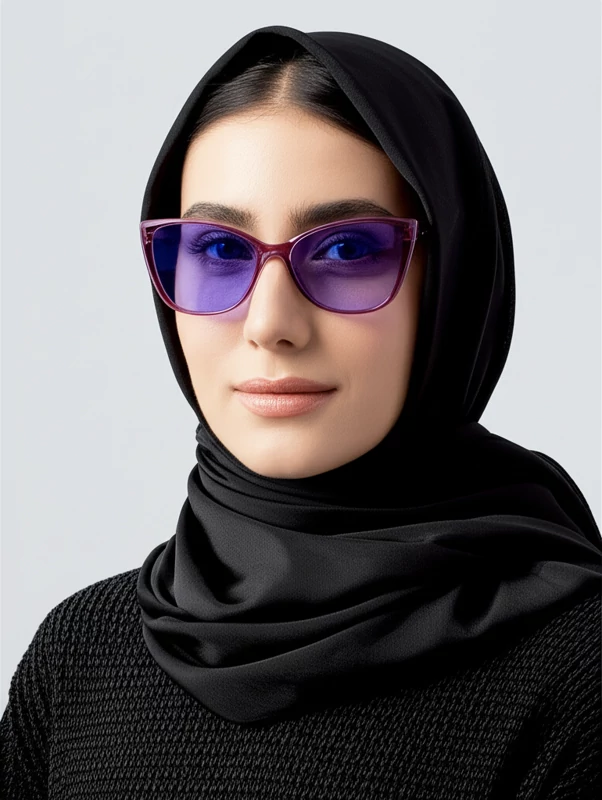 عینک شب زنانه گربه ای اورجینال