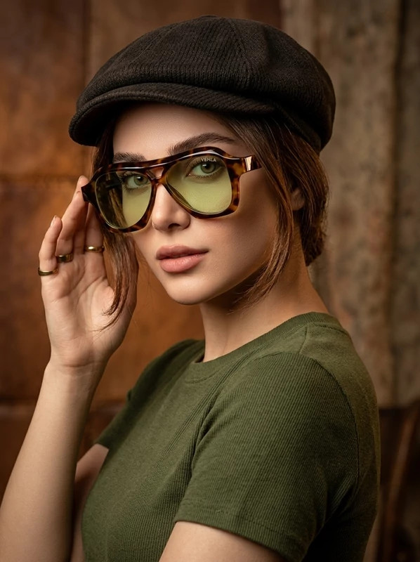 عینک شب زنانه سایز بزرگ