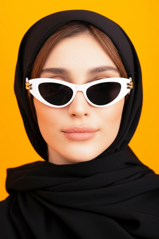 عینک سفید زنانه فشن برند دیور