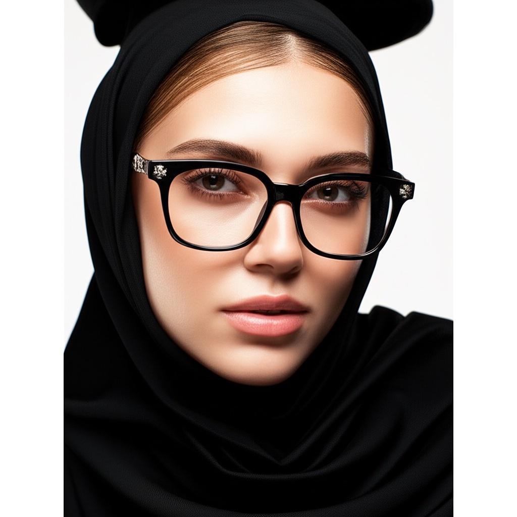 عینک بلوکات آماده زنانه کروم هارتز
