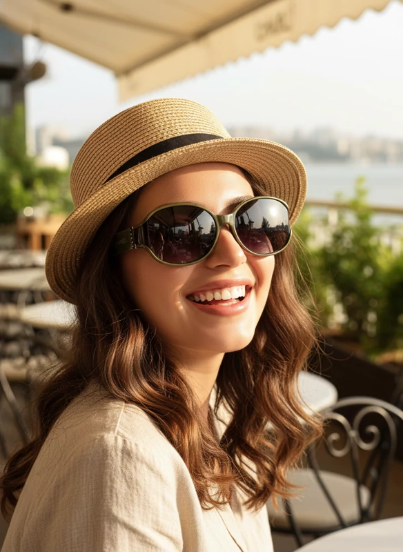 عینک افتابی زنانه چنل