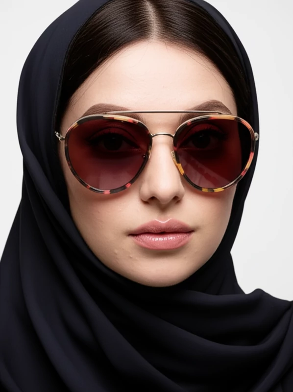 عینک آفتابی اورجینال طرح ریبن زنانه برند زنیت