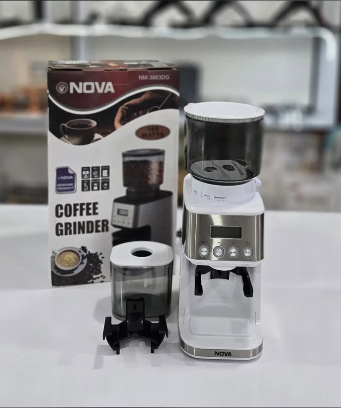 آسیاب قهوه نوا مدل:NM-3663DG سفید