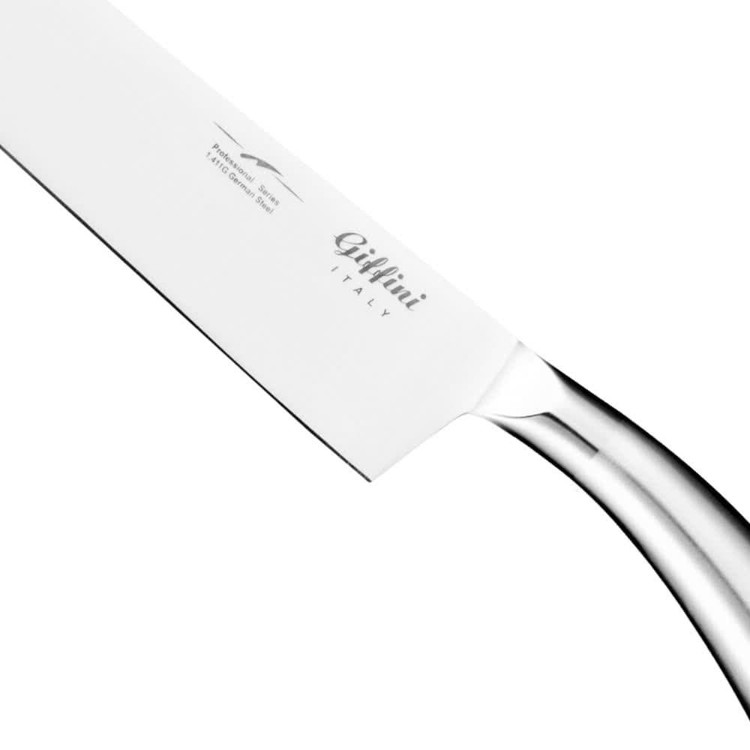 چاقو اشپزخانه جی فی نی GIFFINI مدل S-S05 به همراه چاقو تیزکن