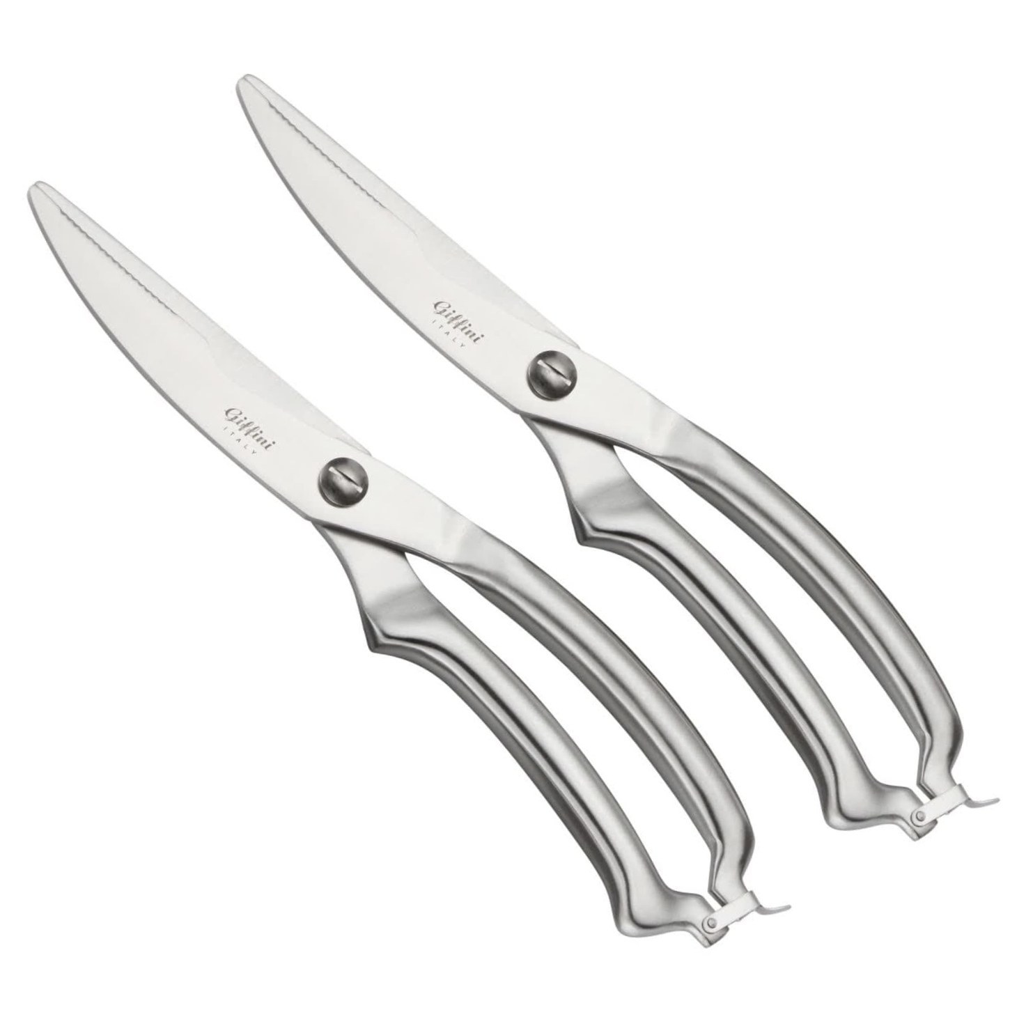 قیچی آشپزخانه 2 عددی مدل 2128 استیل جی فی نی GIFFINI