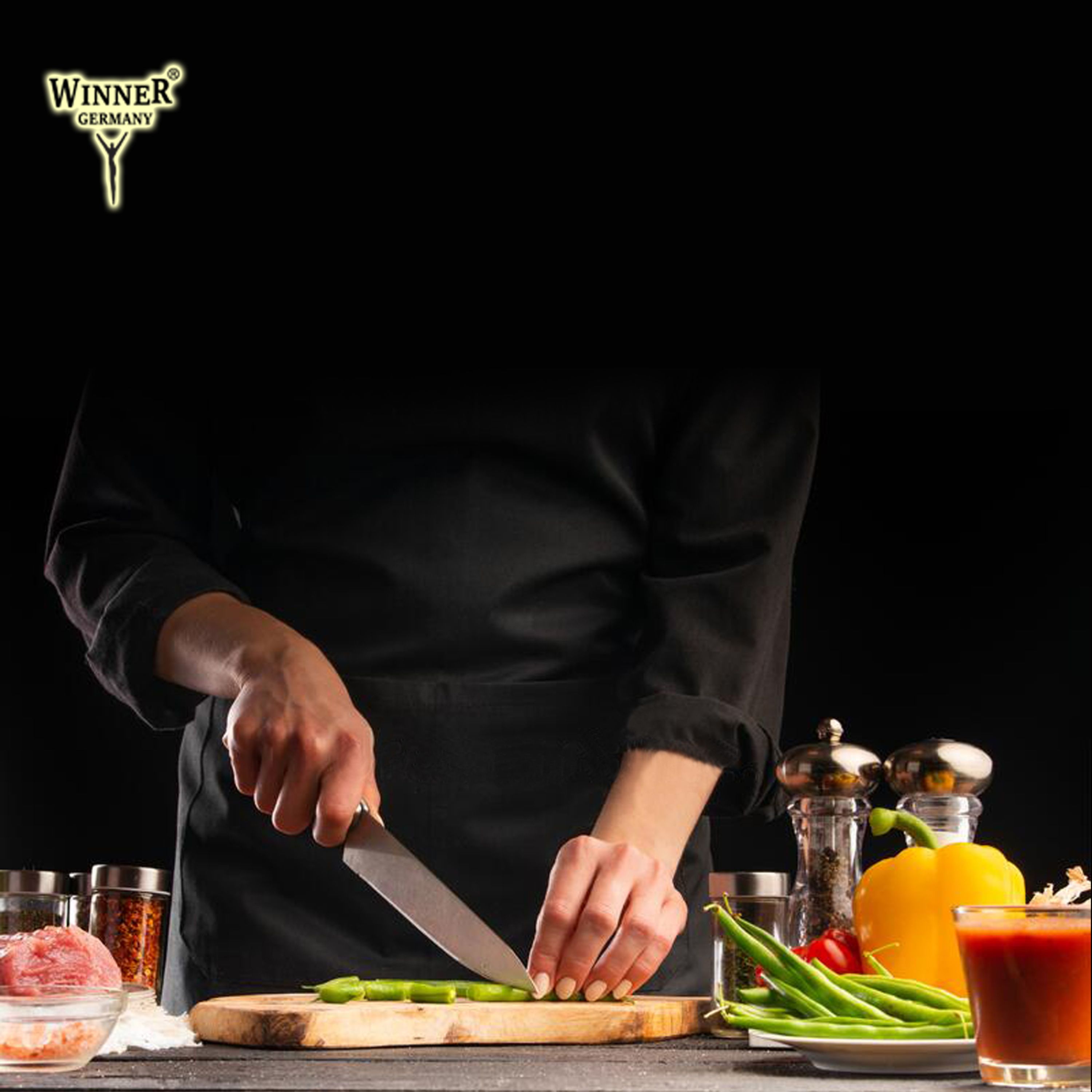 چاقو آشپزخانه وینر WINNER مدل 5-3-2104