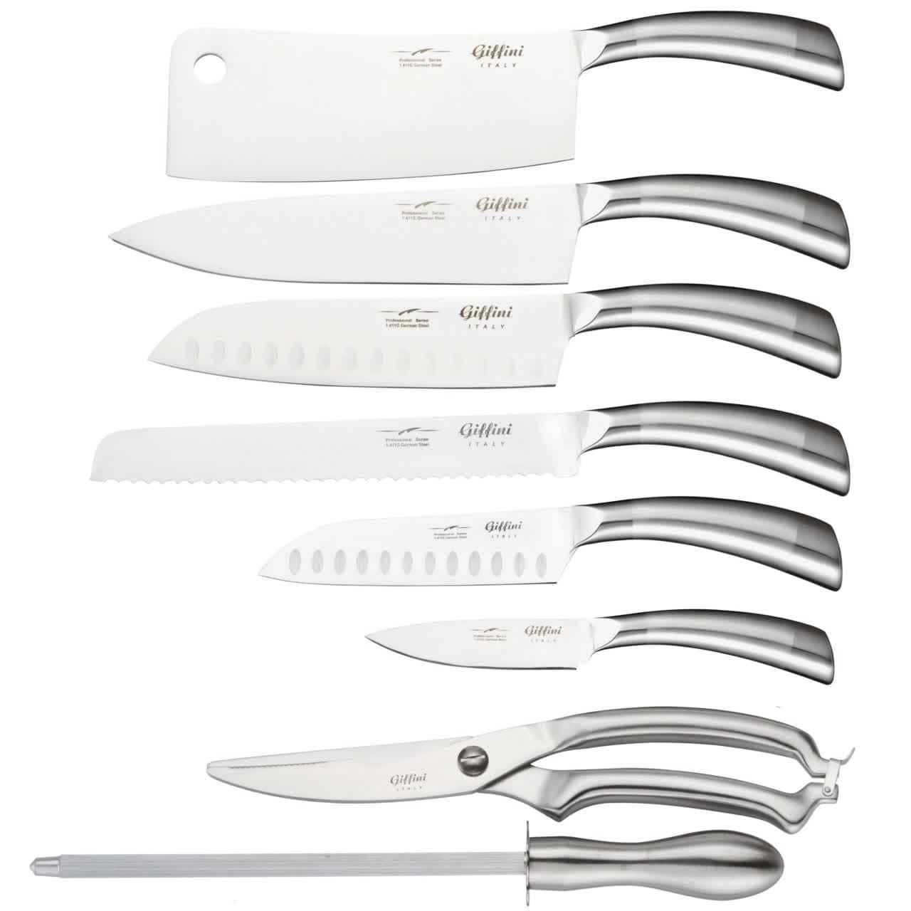 ست چاقو 8 پارچه جی فی نی GIFFINI مدل SS-01