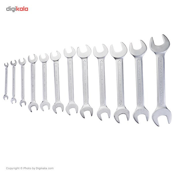 مجموعه 12 عددی آچار تخت توسن مدل T103-S12 توس