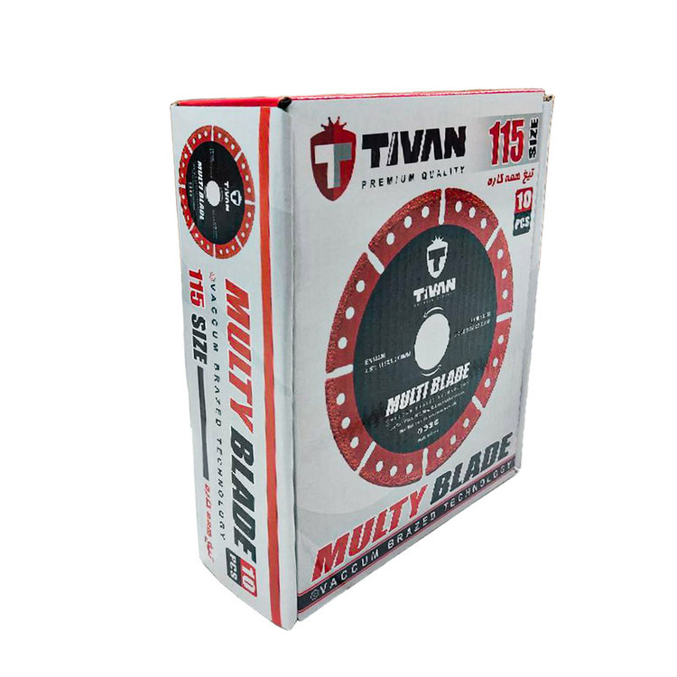 صفحه برش همه کاره تیوان مدل MB-115 مجموعه 10 عددی