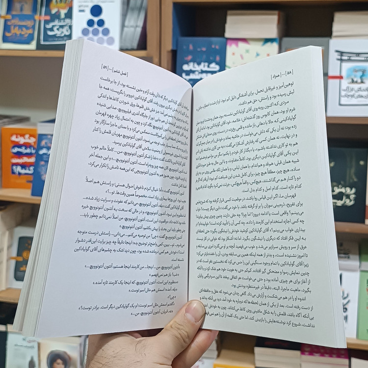 کتاب همزاد اثر داستایوفسکی مترجم حسن هاشمی انتشارات آزادنشر