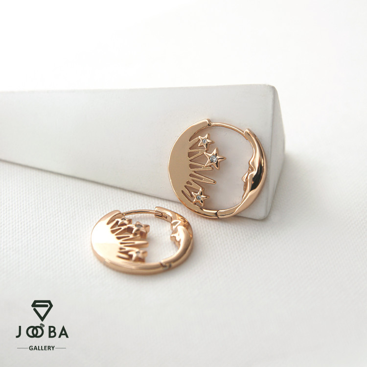 گوشواره حلقه ای درخت ژوپینگ