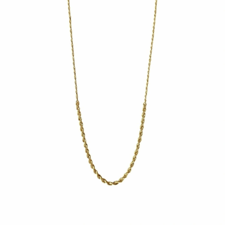 زنجیر طلا 18عیار طنابی کونیک 0.990گرم
