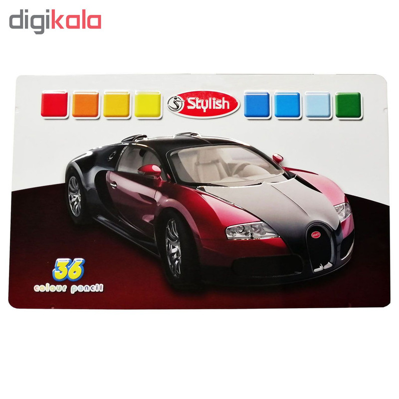 مداد رنگی 36 رنگ استایلیش کد 02 af 65