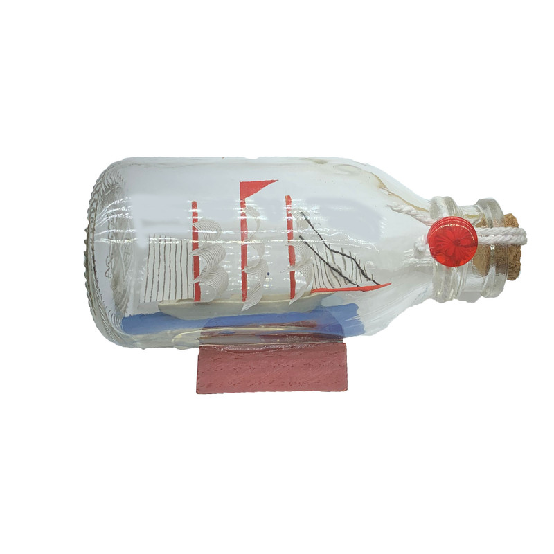 بطری دکوری مدل کشتی بادبانی af 65