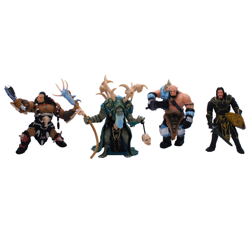 اکشن فیگور طرح Warcraft کد 001 بسته 4 عددی 5e6