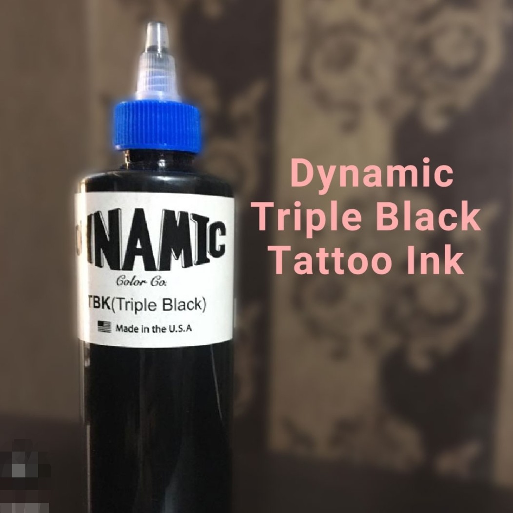 رنگ تتو دینامیک مشکی تریپل بلک(Triple black)