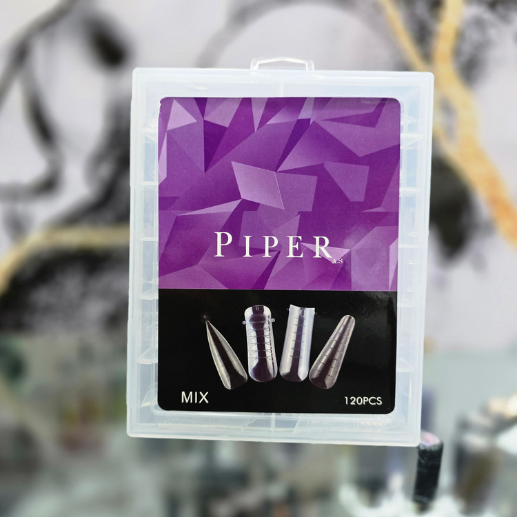 قالب میکس کاشت پلی ژل پیپر piper بسته 96 عددی در چهار مدل