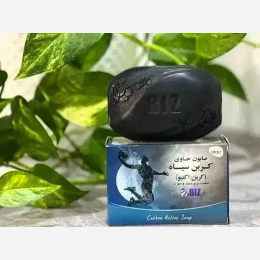 صابون کربن سیاه (روشن کننده پوست)اصل.