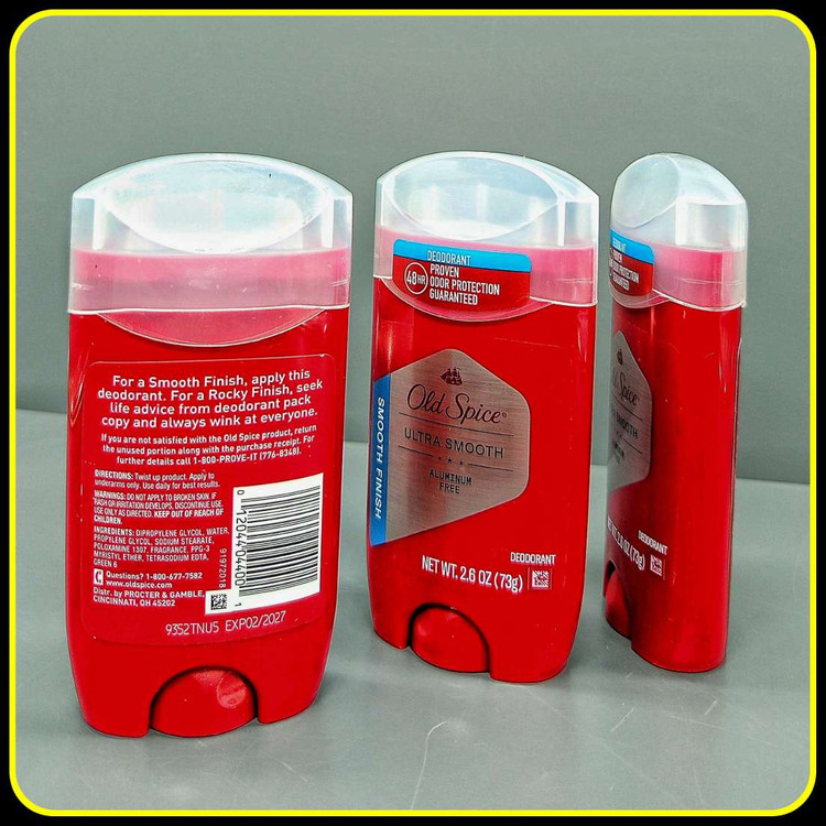 دئودورانت اولد اسپایس اولترا اسموت Old Spice Ultra Smooth بدون آلومینیوم 73 گرم