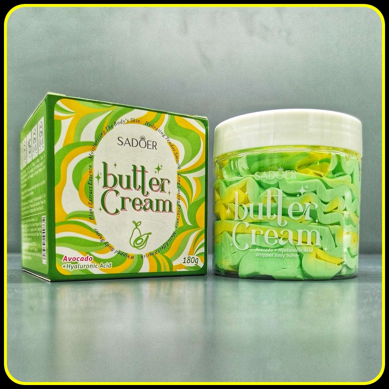 کره بدن سادور 180 گرم با رایحههای متنوع | SADOER Body Butter & Body Lotion